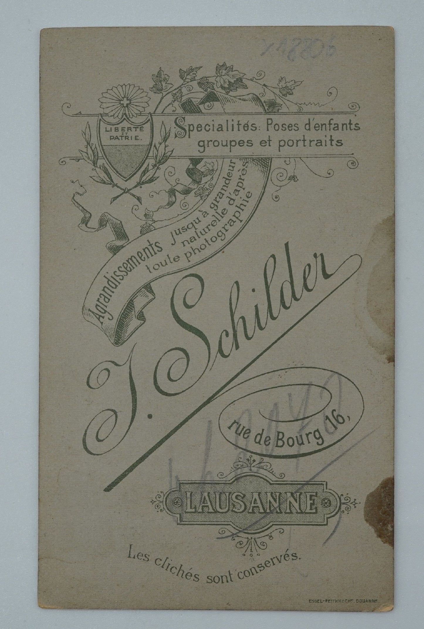 Fotografie CHLAPEC J.SCHILDER (x18806)