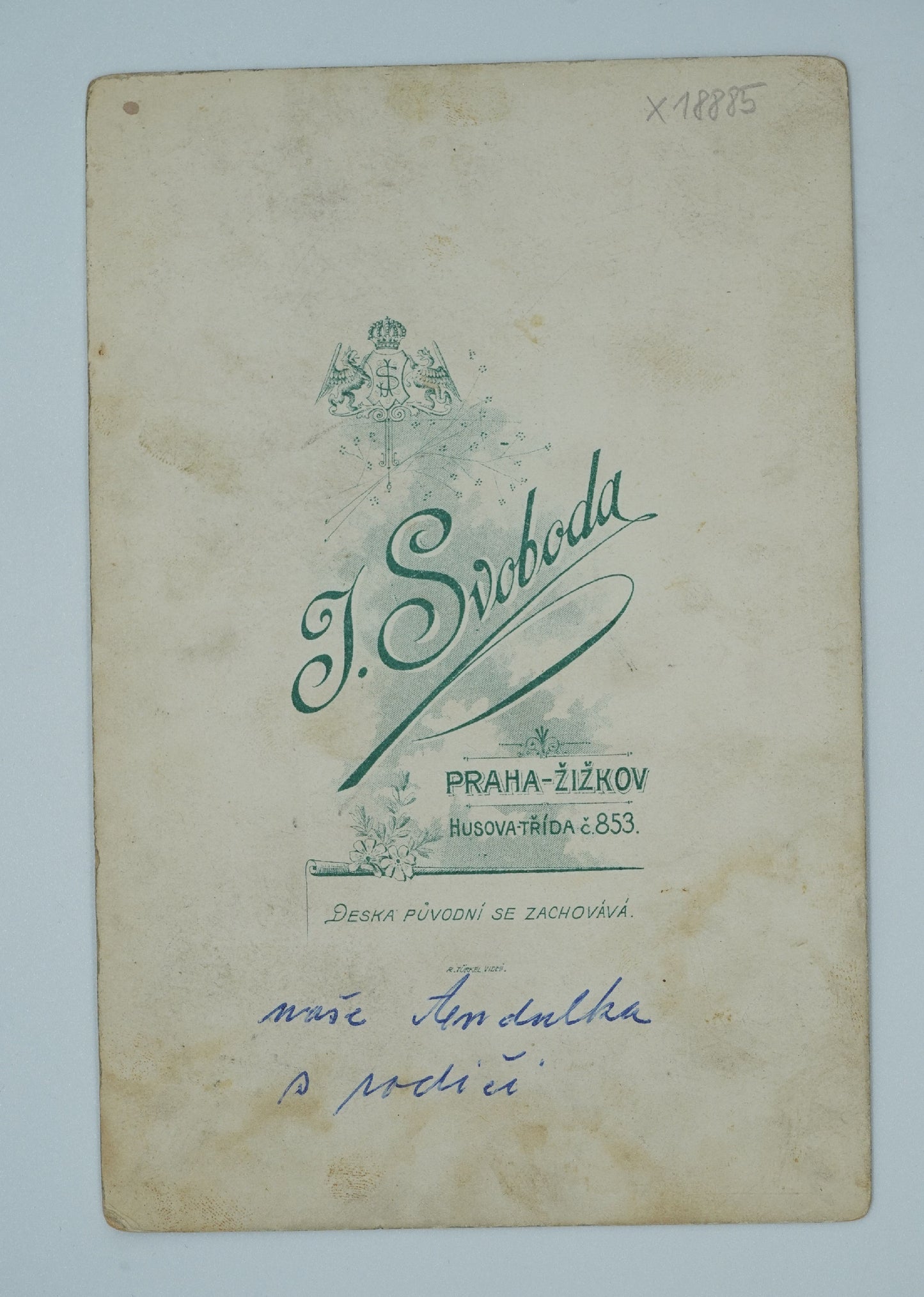 Fotografie RODINA J. SVOBODA PRAHA ŽIŽKOV (x18885)