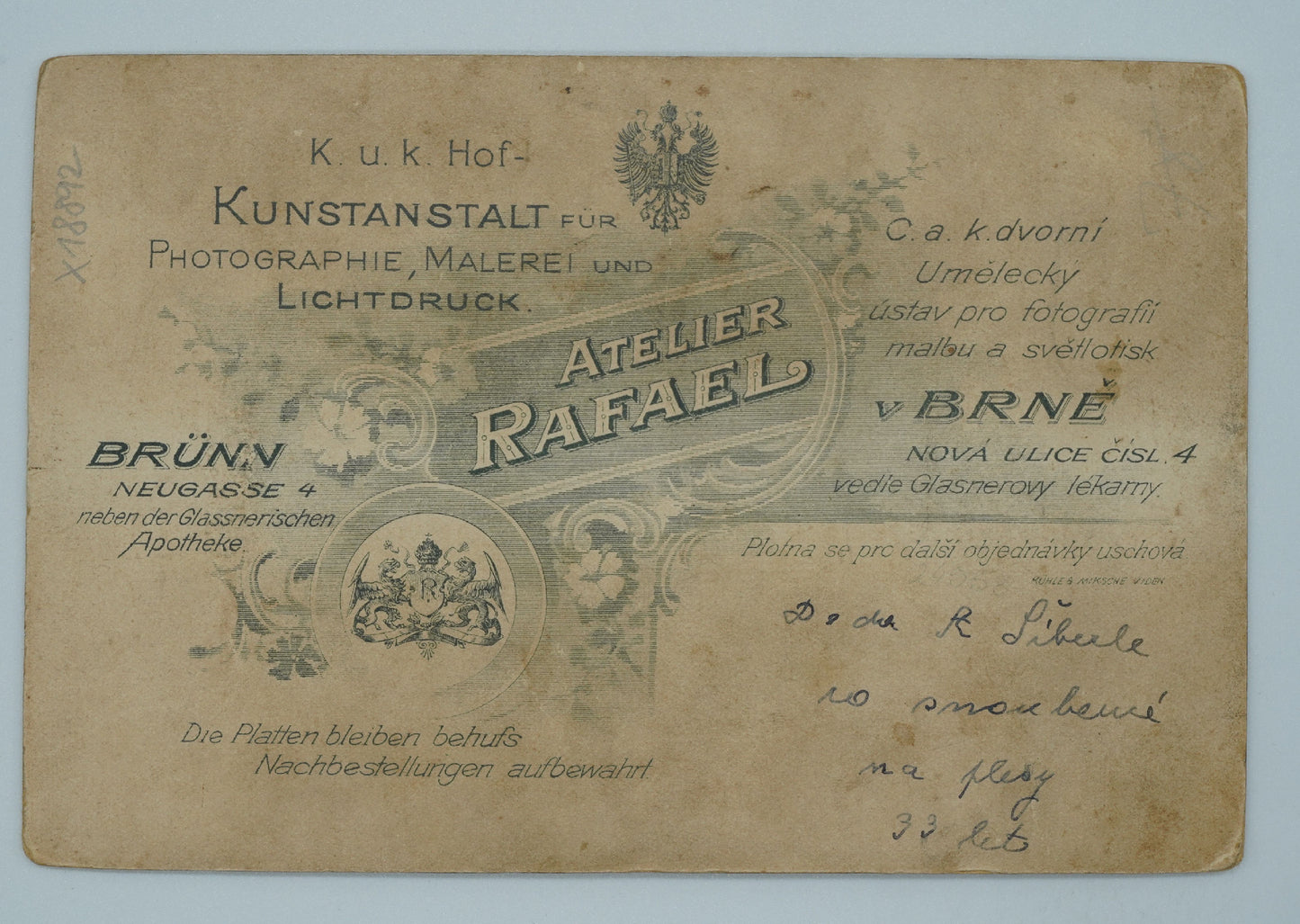 Fotografie MUŽ V UNIFORMĚ ATELIER RAFAEL (x18892)