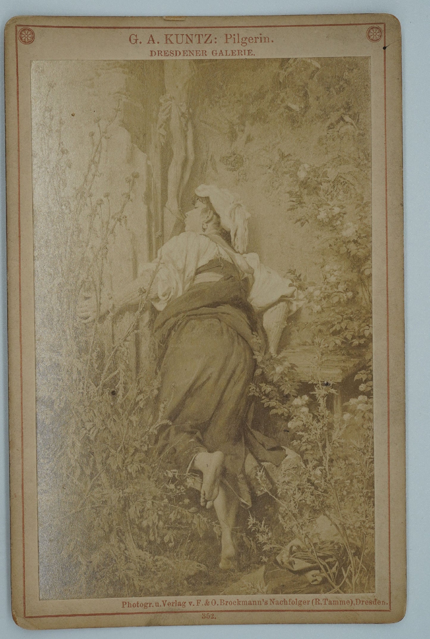 Fotografie JEŽÍŠ G. A. KUNTZ: PILGRIN PHOTOGR. U. VERLAG V. F.(x18921)