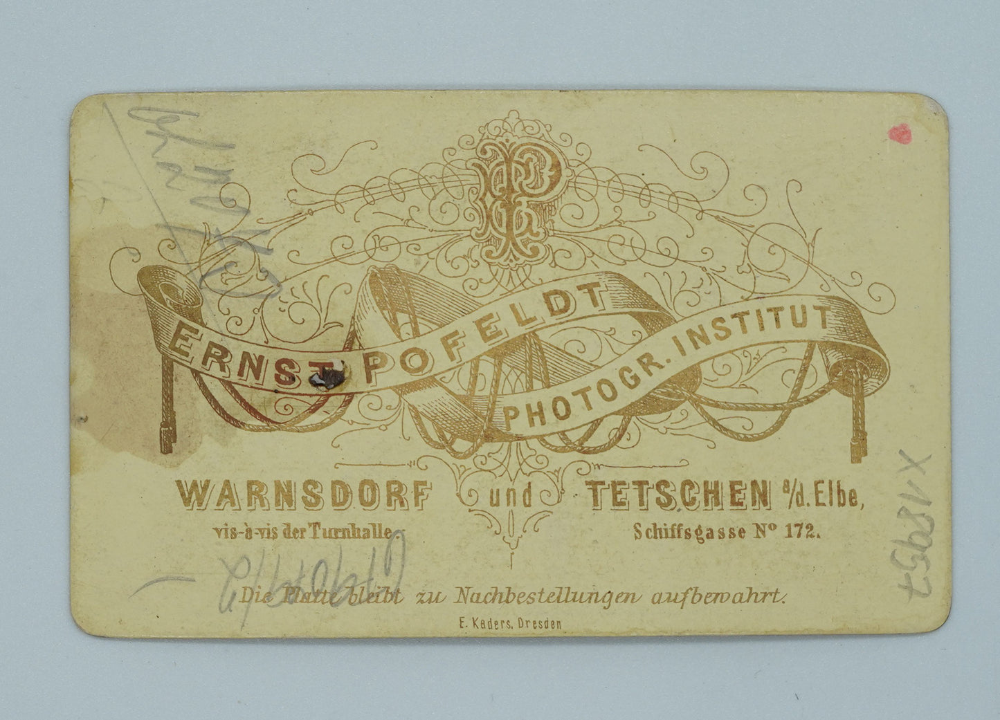 Photo MAN POFELDT ERNEST (x18957)