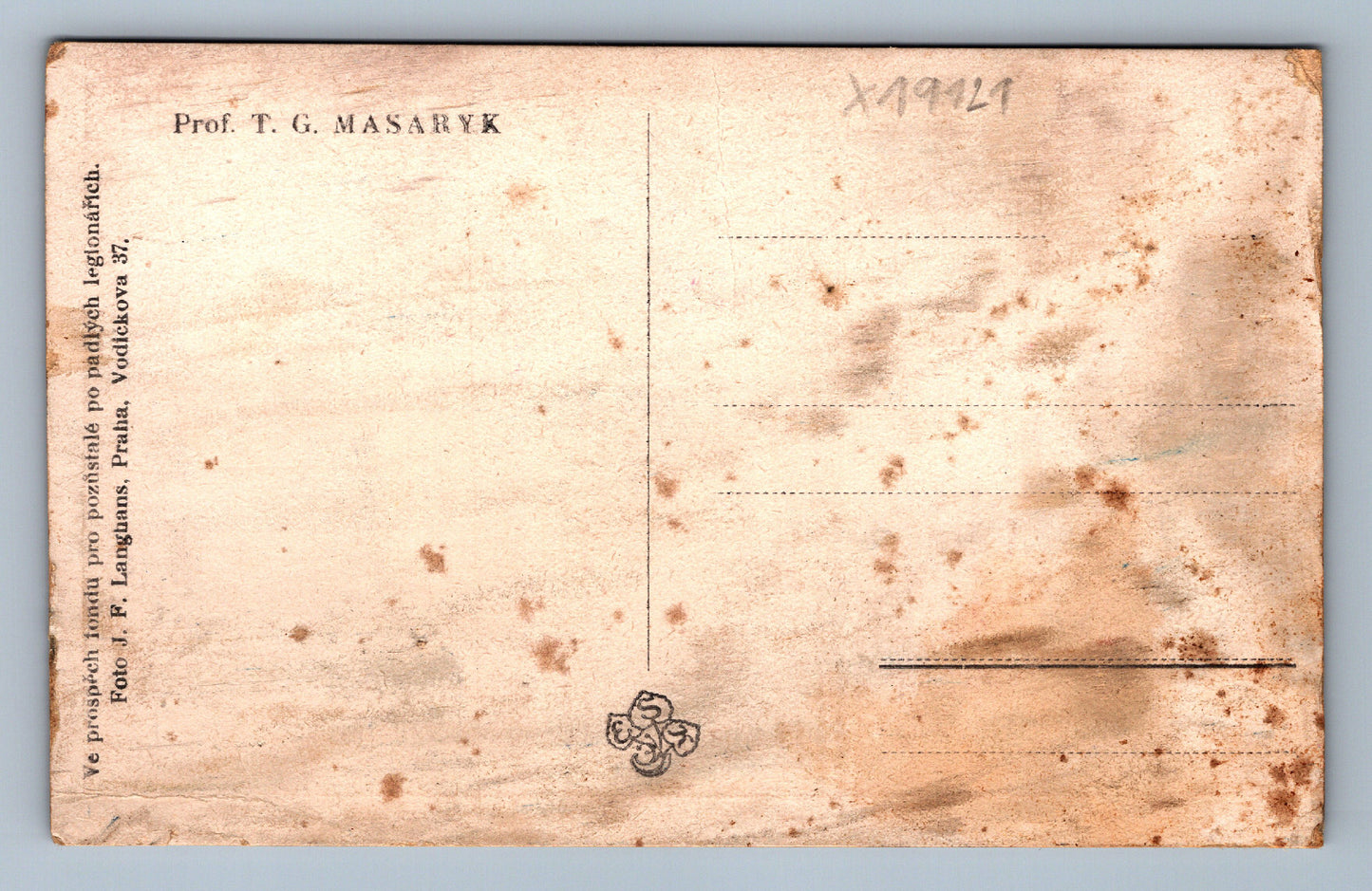 Pohlednice T.G.M (x19121)