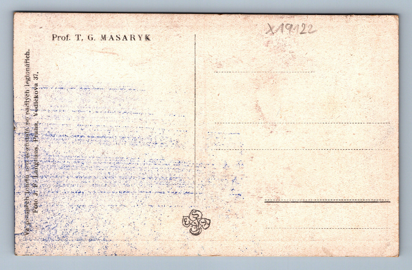 Pohlednice T.G.M (x19122)