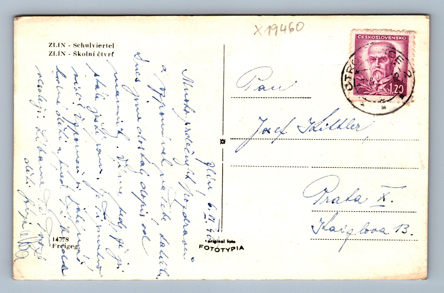 Pohlednice ZLÍN (x19460)