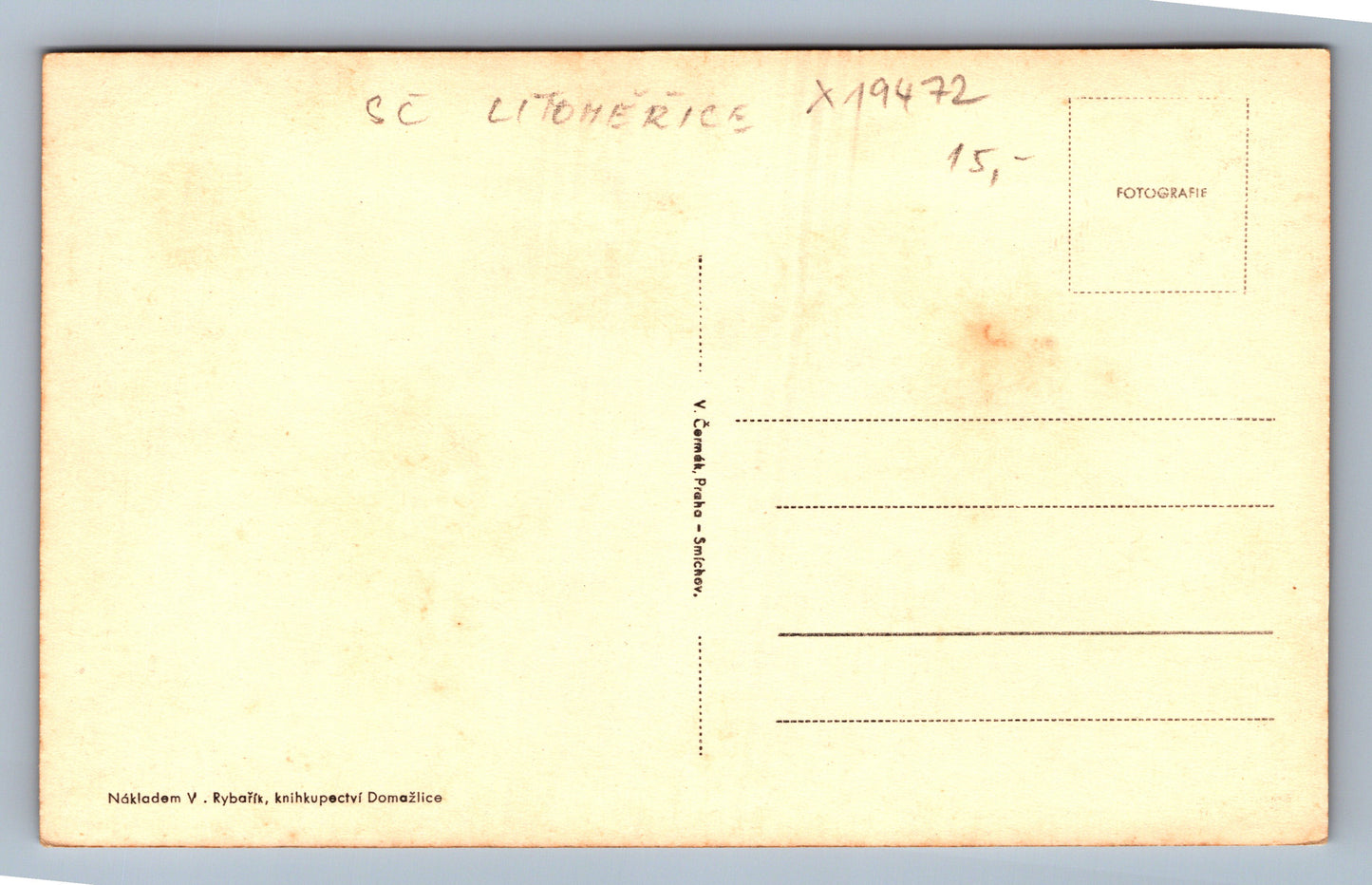 Pohlednice KLENEČ POD ČERCHOVEM (x19472)