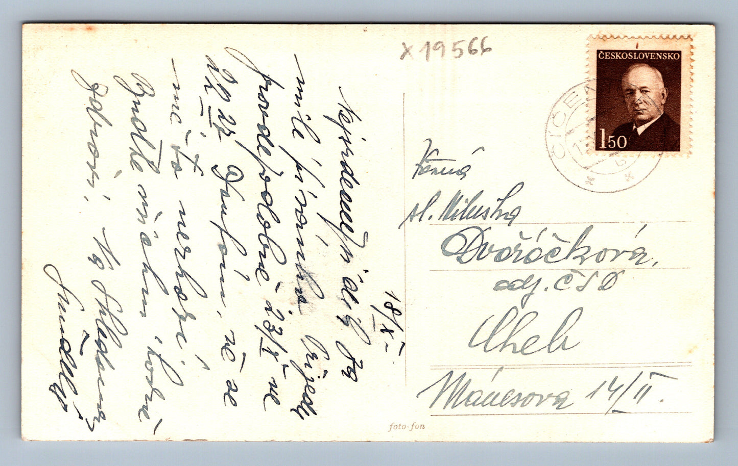 Pohlednice TÝN NAD VLTAVOU (x19566)