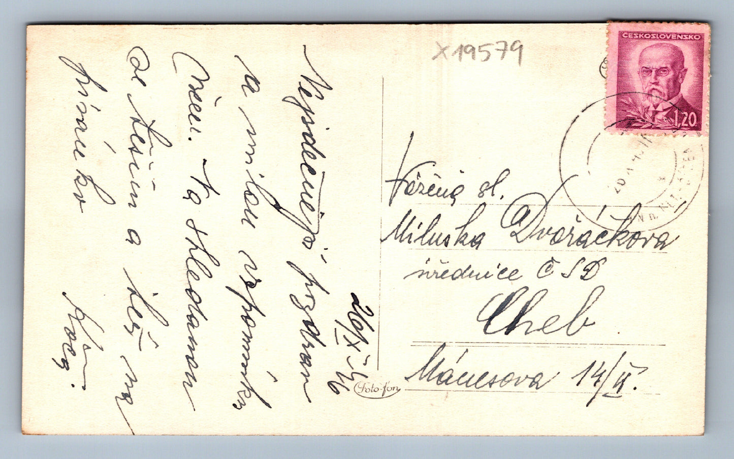 Pohlednice TÝN NAD VLTAVOU (x19579)