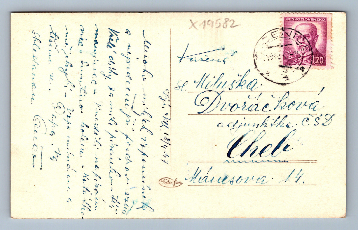 Pohlednice TÝN NAD VLTAVOU (x19582)