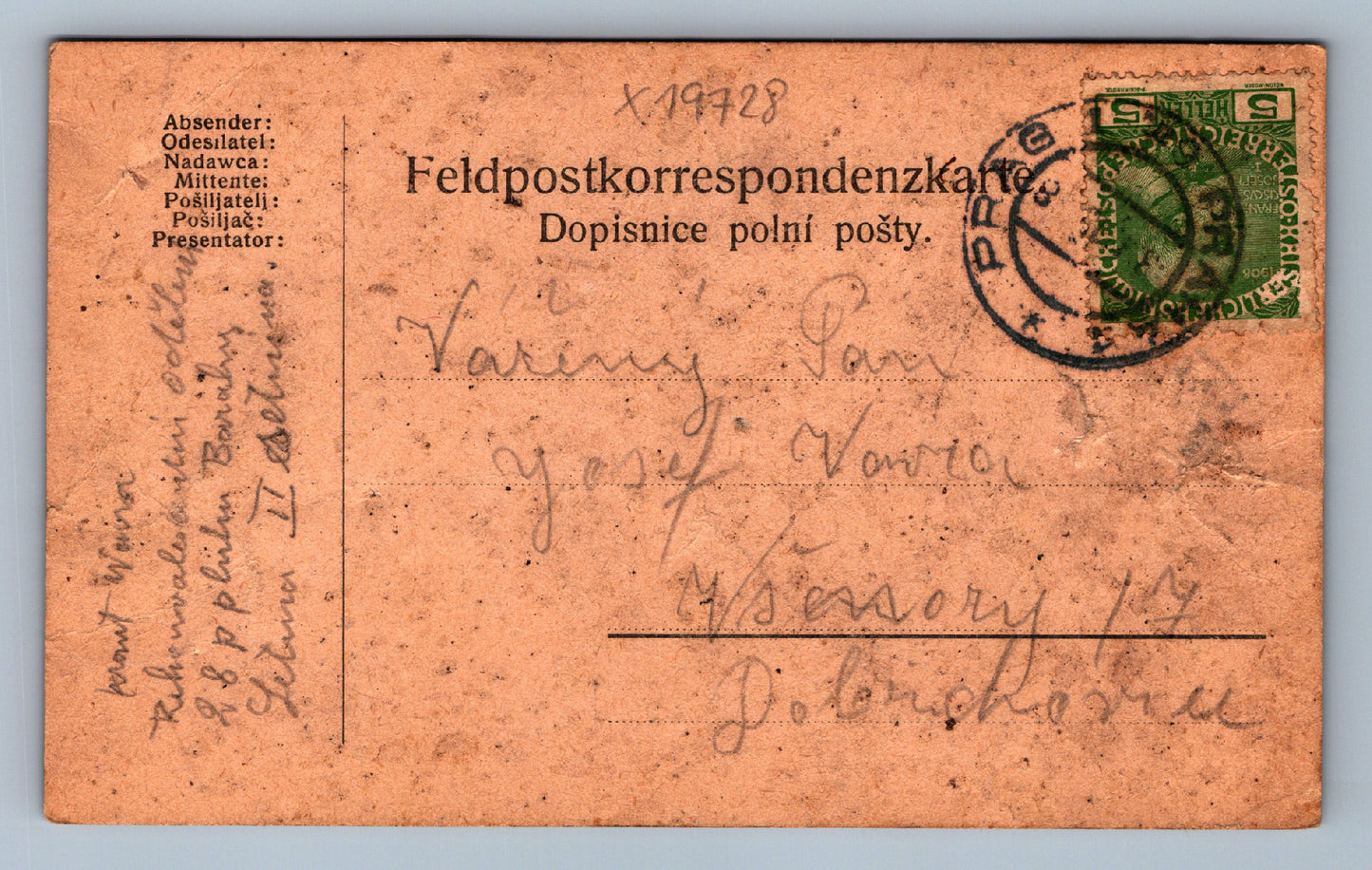 Pohlednice DOPISNICE PRAHA (x19728)