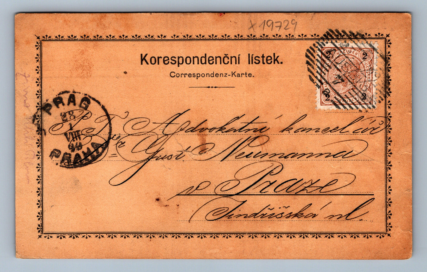 Pohlednice DOPISNICE AUSGIS OBCHOD S UHLÍM (x19729)