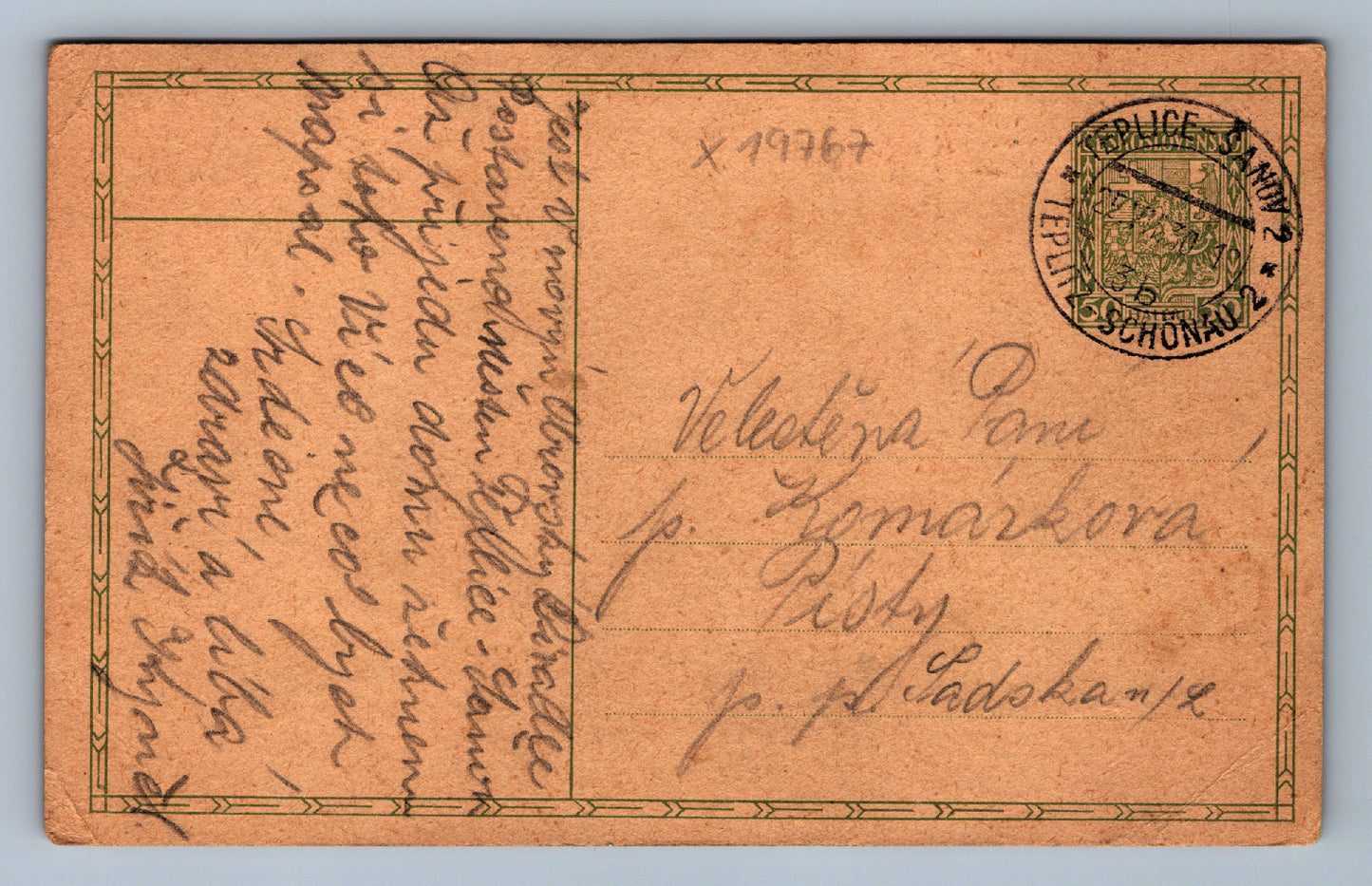Pohlednice DOPISNICE TEPLICE (x19767)