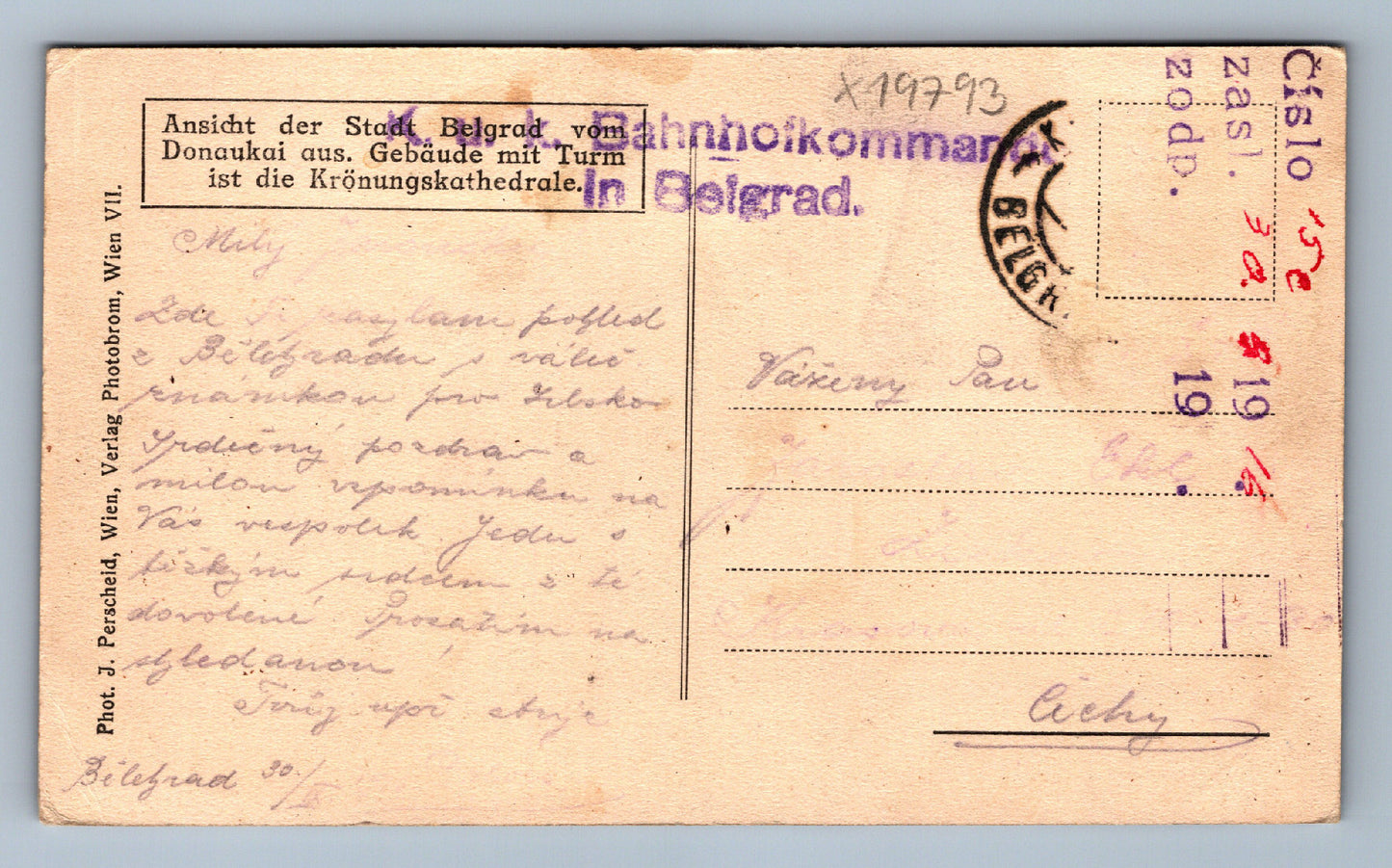 Pohlednice NÁPLAVKA (x19793)