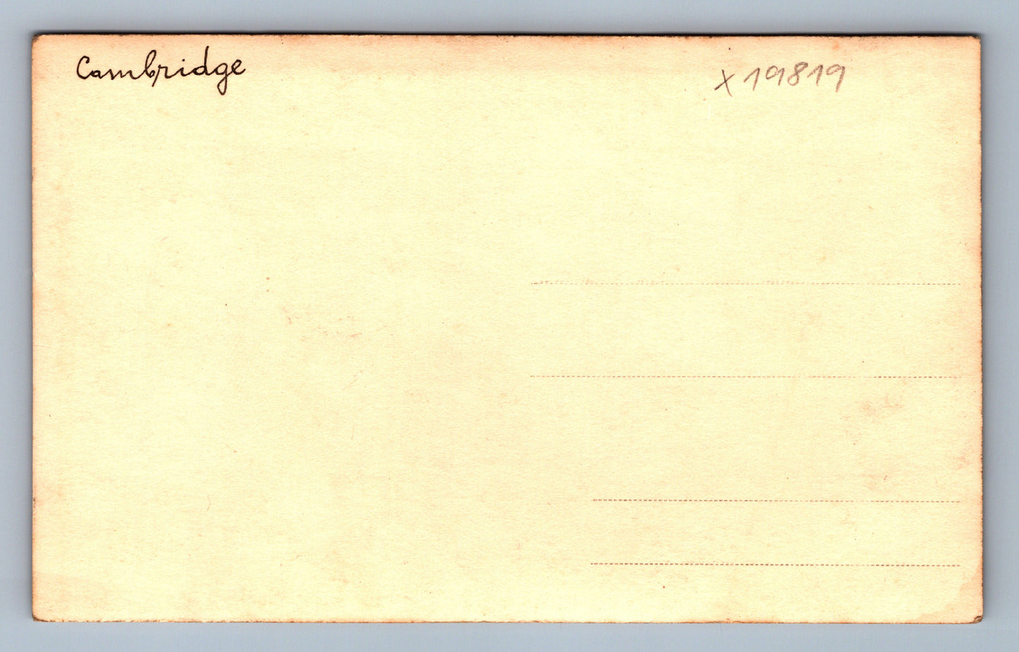 Pohlednice CAMBRIDGE (x19819)
