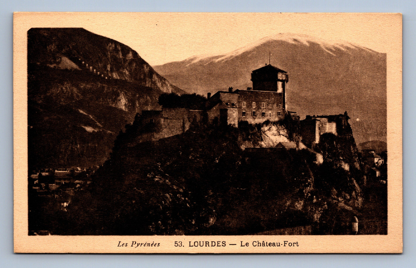 Pohlednice LES PYRÉNÉES (x19829)