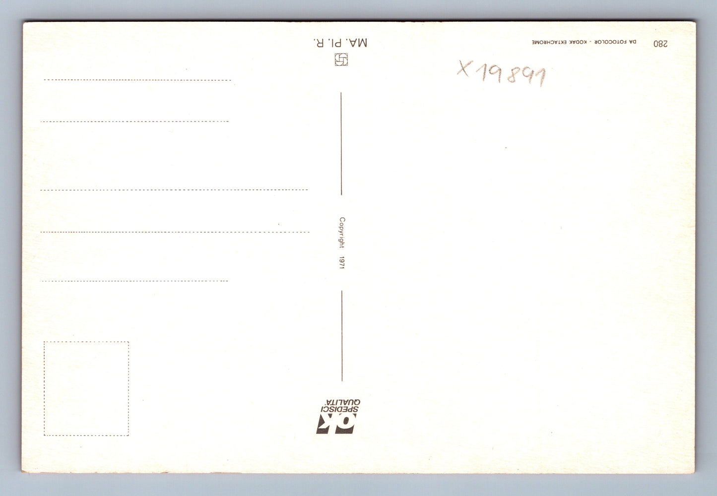 Pohlednice ŘÍM (x19891)