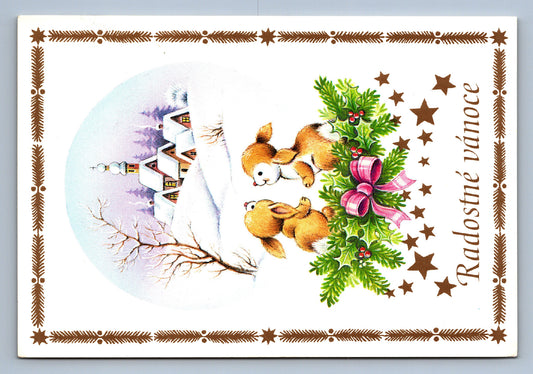 Pohlednice RADOSTNÉ VÁNOCE (x19943)