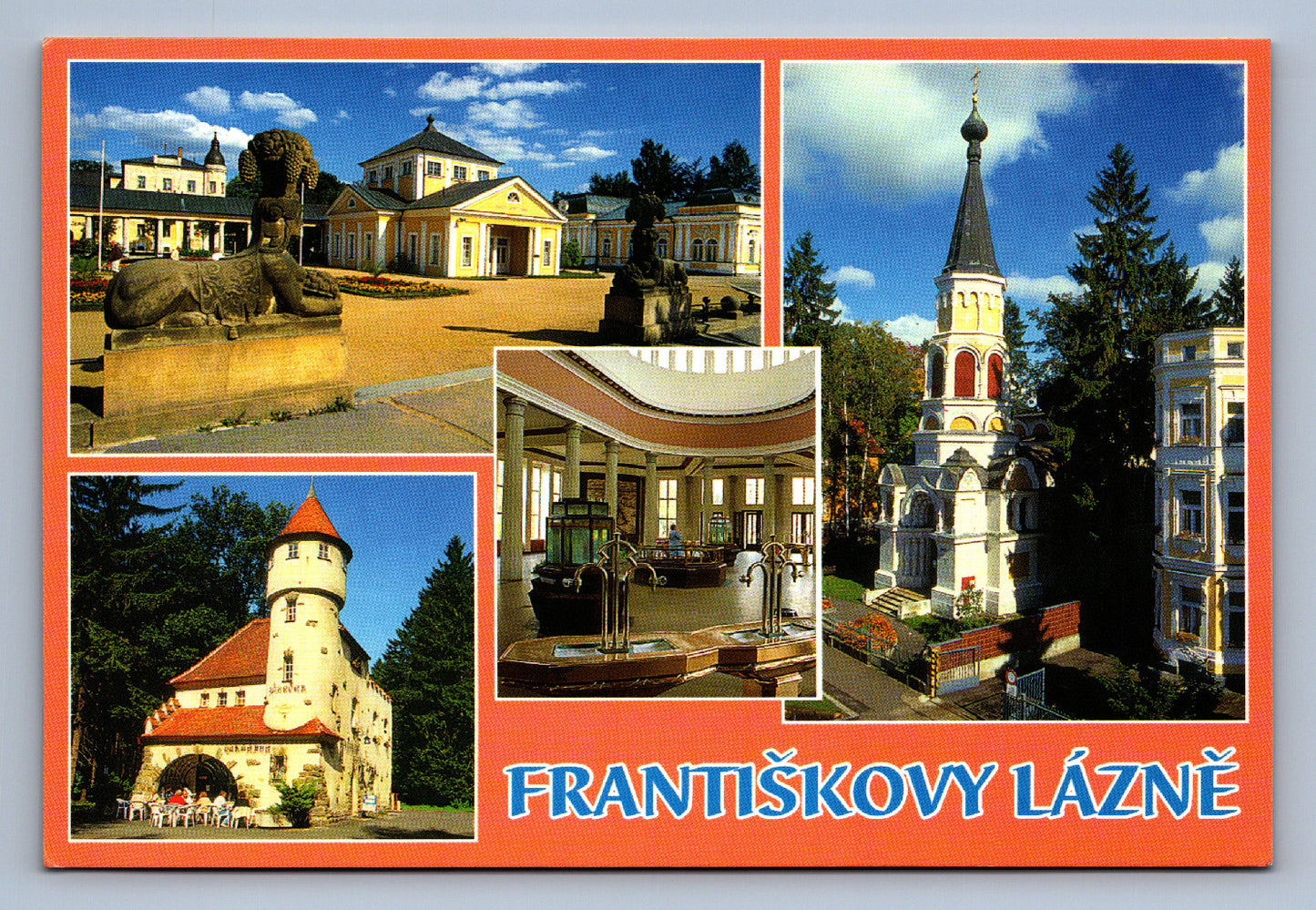 Pohlednice FRANTIŠKOVY LÁZNĚ (x19953)