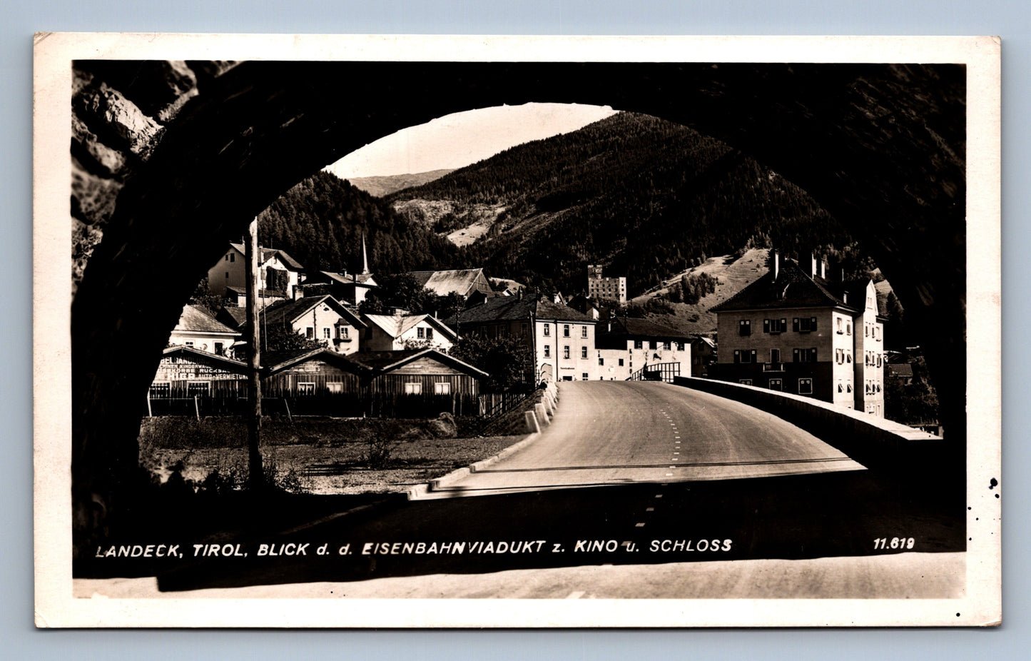 Pohlednice LANDECK, TIROL BLICK D. D. EISENBAHNVIADUKT (x20119)