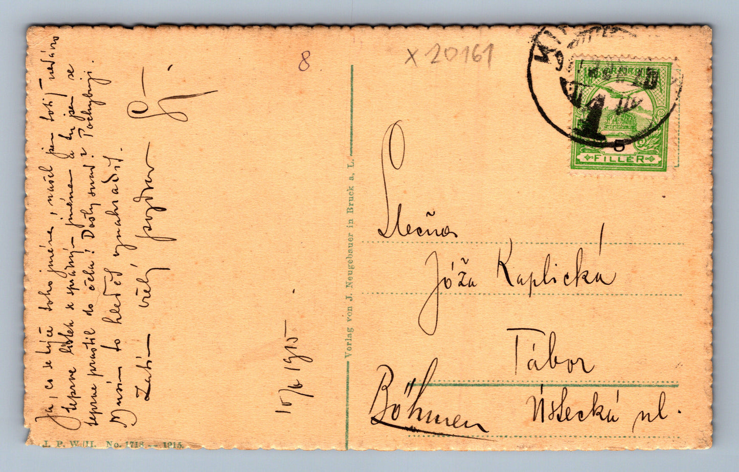 Postcard BRUCK AD LEITHA - LEITHAPARTIE (x20161)