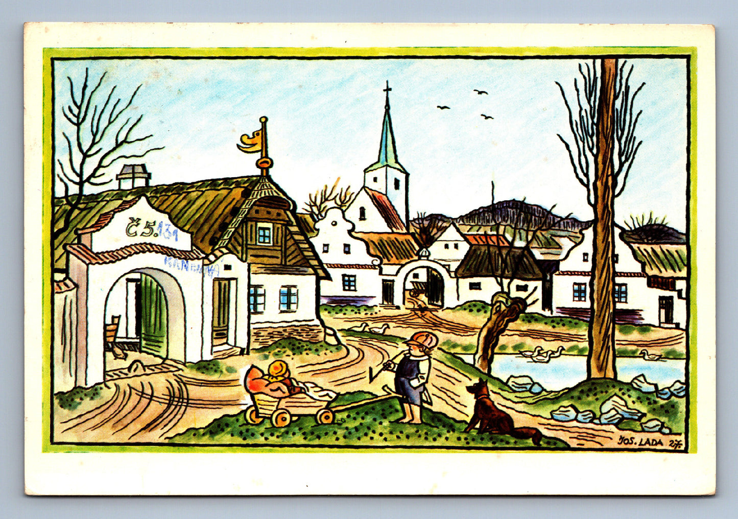 Pohlednice VESELÉ VELIKONOCE (x20360)