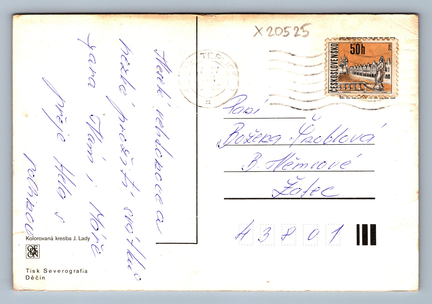 Pohlednice VESELÉ VELIKONOCE (x20425)