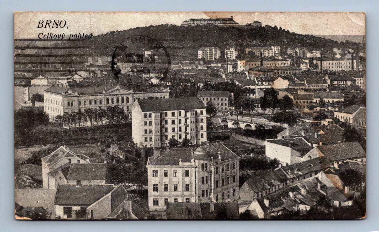Pohlednice BRNO CELKOVÝ POHLED (ST129)