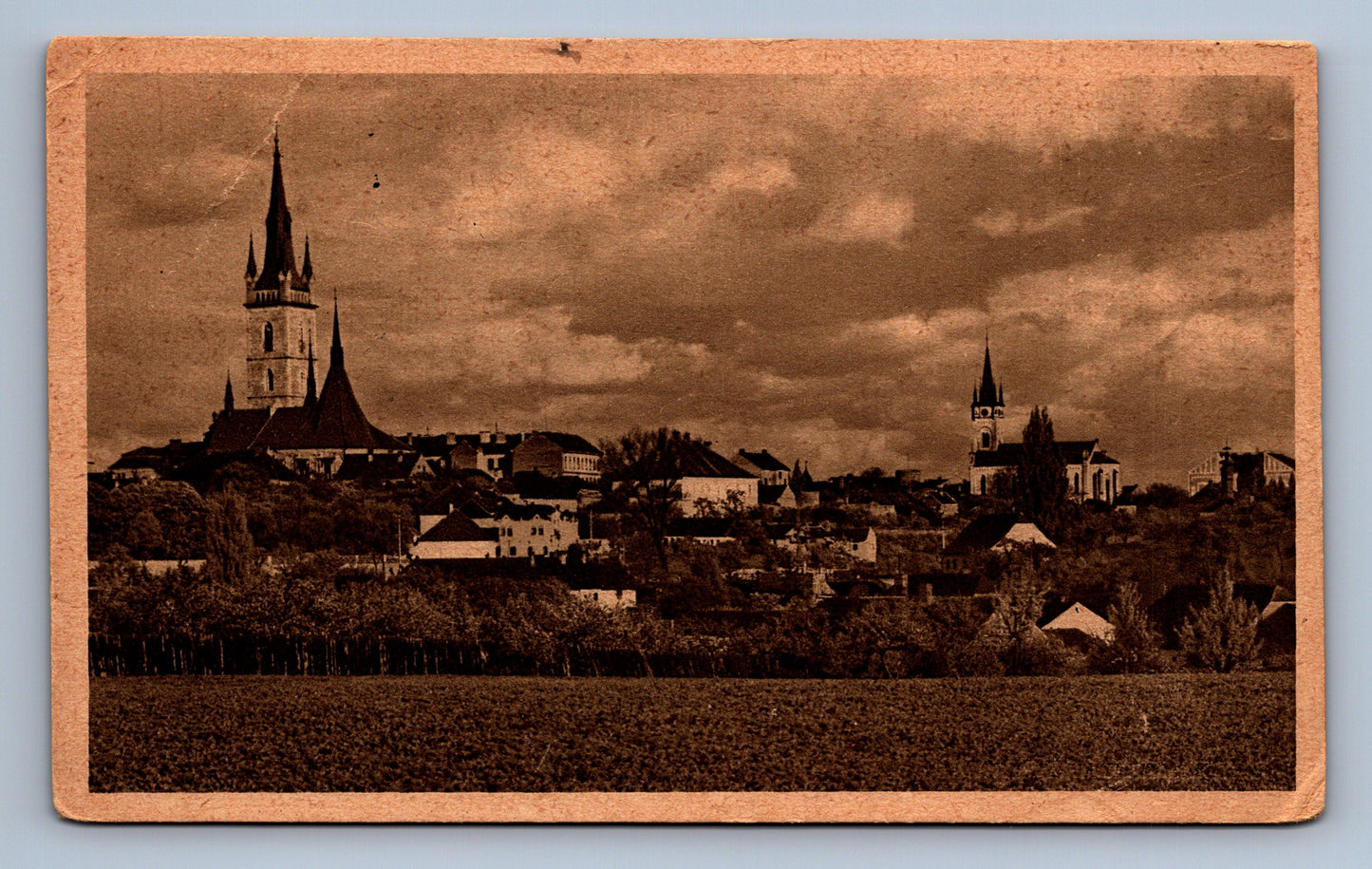 Pohlednice ČÁLAV POHLED OD ZÁPADU (ST205)