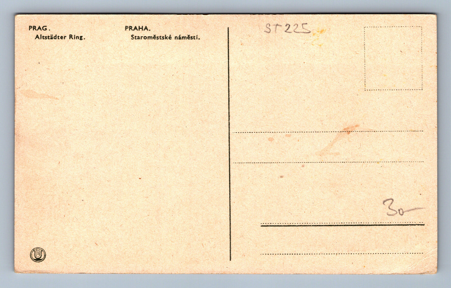 Pohlednice PRAHA (ST225)