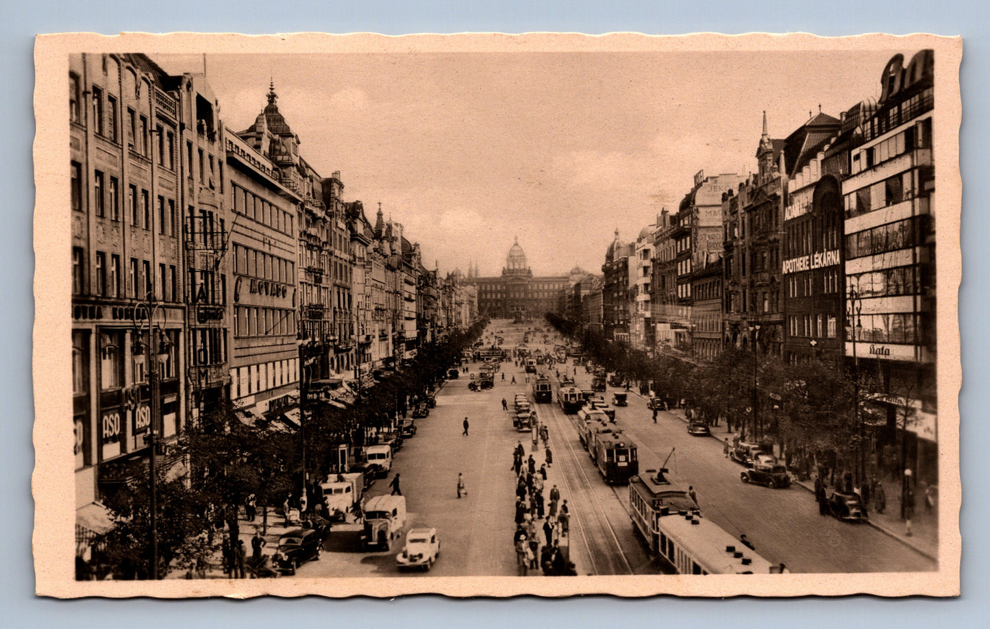 Pohlednice PRAHA VÁCLAVSKÉ NÁMĚSTÍ (ST226)