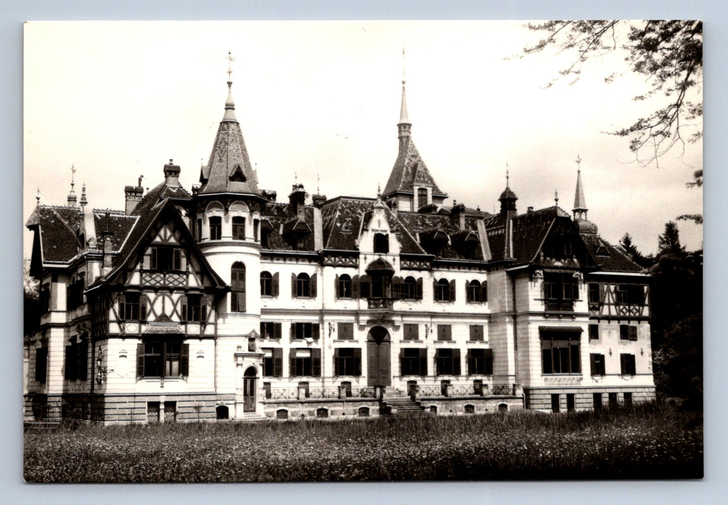Pohlednice Zoopark a zámek LEŠNA u Gottwaldova (P311)
