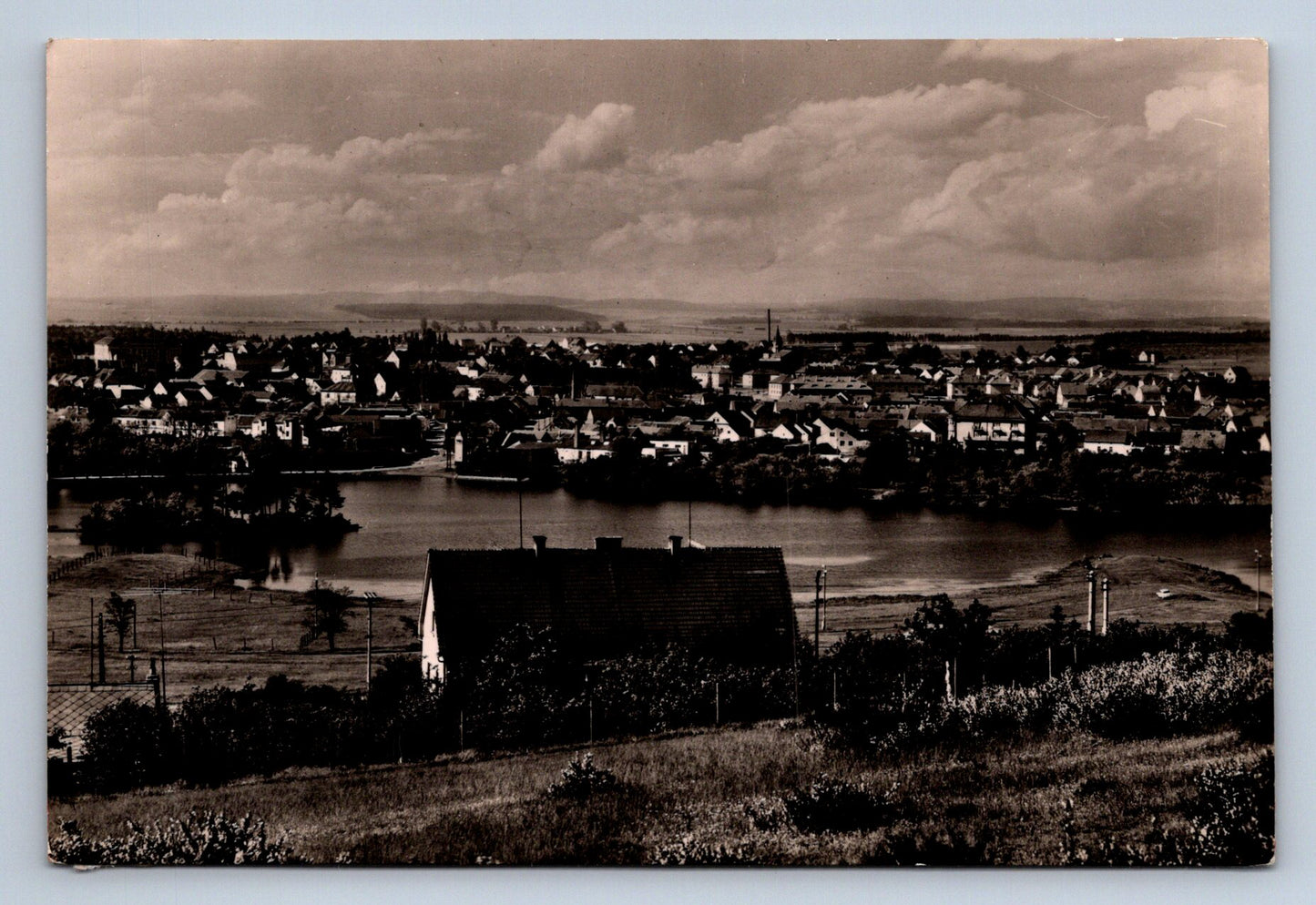 Pohlednice DOBŘÍŠ - Celkový pohled (P484)