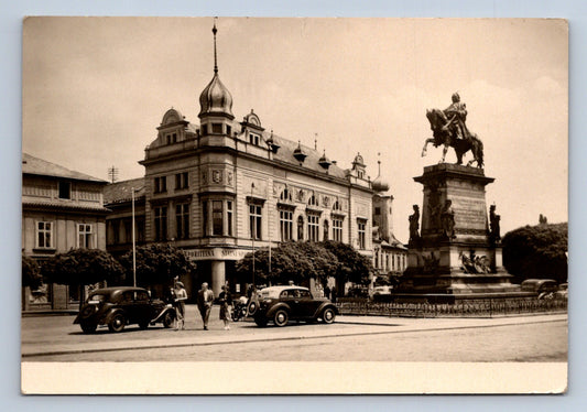 Pohlednice LÁZNĚ PODĚBRADY - náměstí krále Jiřího (P505)