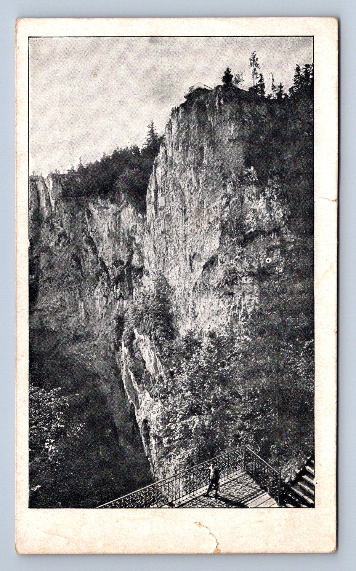 Pohlednice Macocha. Horní i spodní můstek (P523)