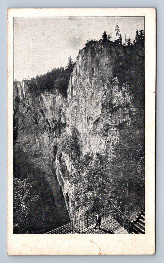 Pohlednice Macocha. Horní i spodní můstek (P523)