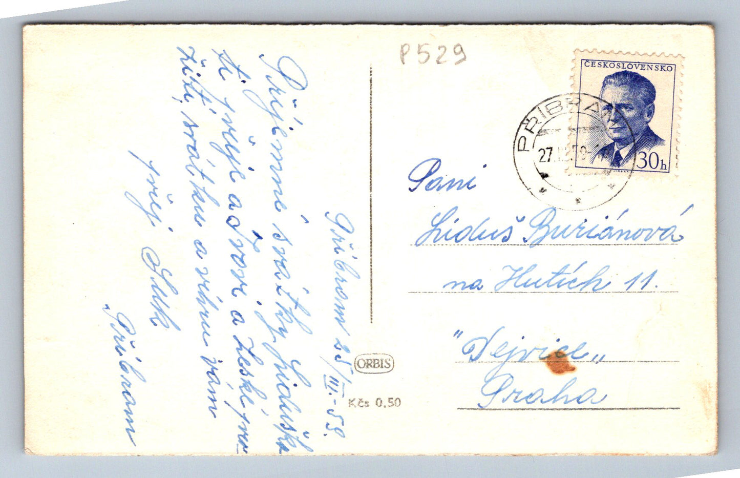 Pohlednice VESELÉ VELOKONOCE (P529)