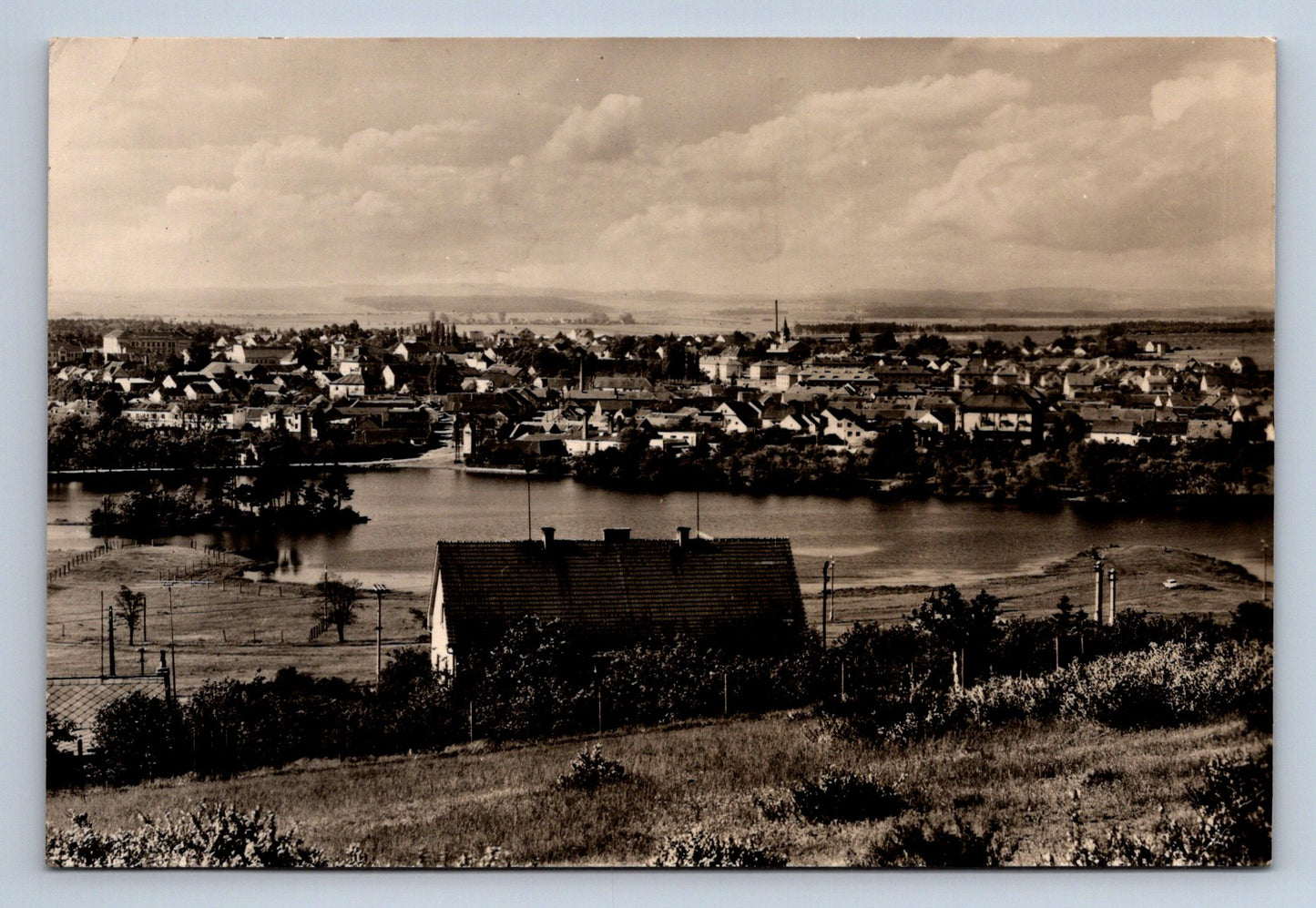 Pohlednice DOBŘÍŠ - Celkový pohled (P568)