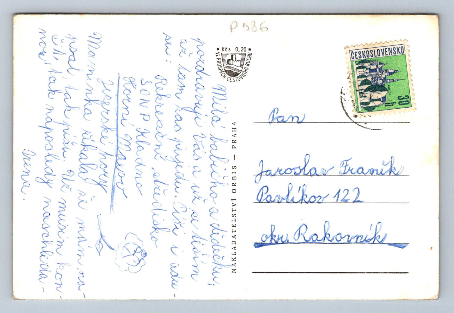 Pohlednice JOSEFŮV DŮL (P586)