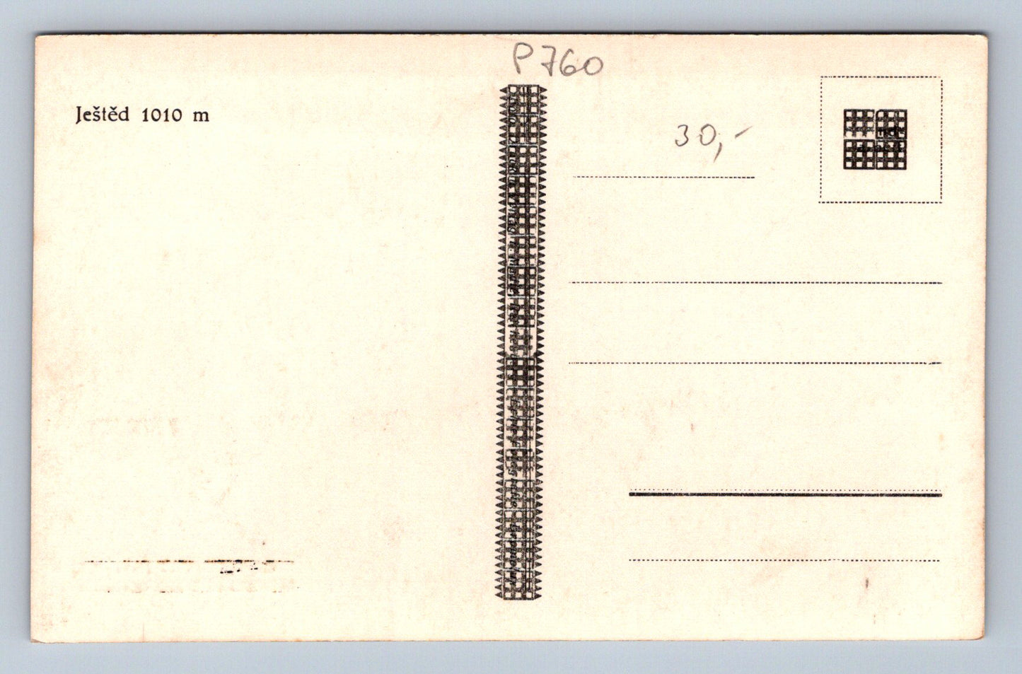 Pohlednice JEŠTĚD 1010 m (P760)
