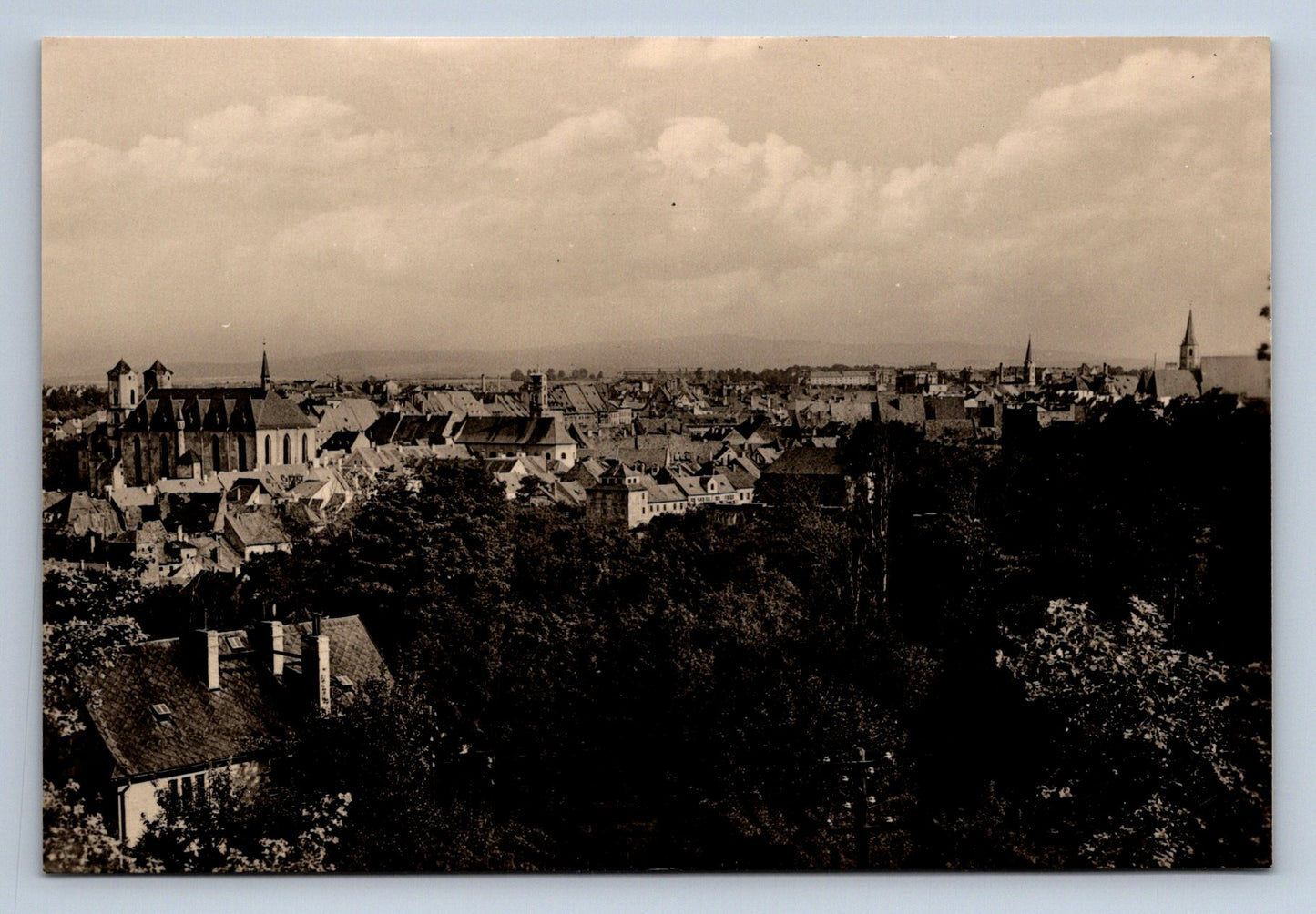Pohlednice CHEB - celkový pohled (P786)
