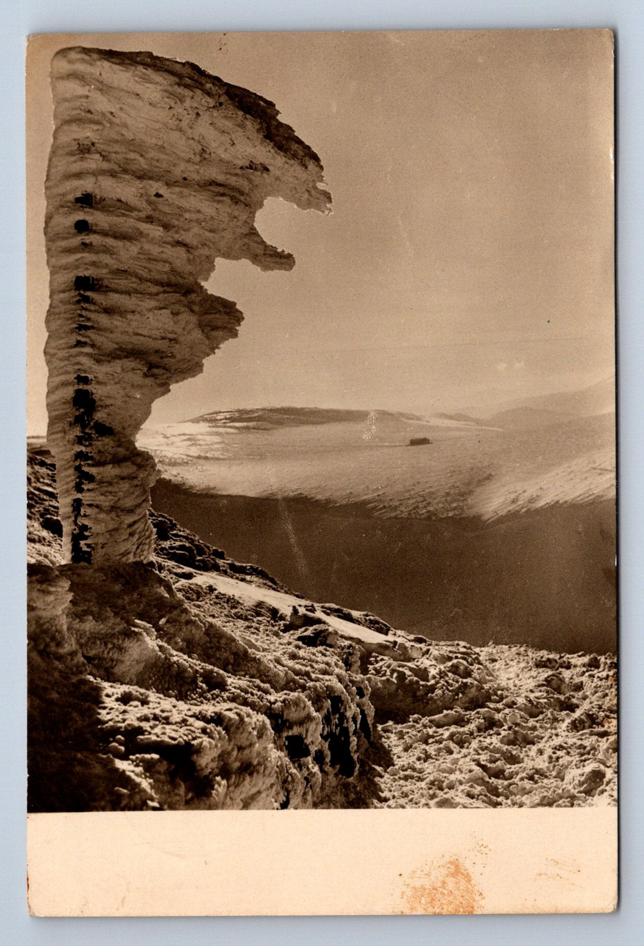 Pohlednice Krkonoše - Sněžka 1603 m - Výhled k Luční boudě (P918)
