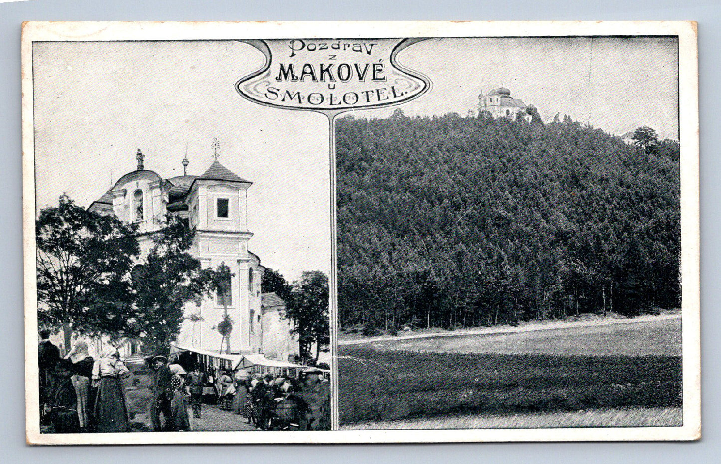 Pohlednice Pozdrav z MAKOVÉ u SMOLOTEL (P938)