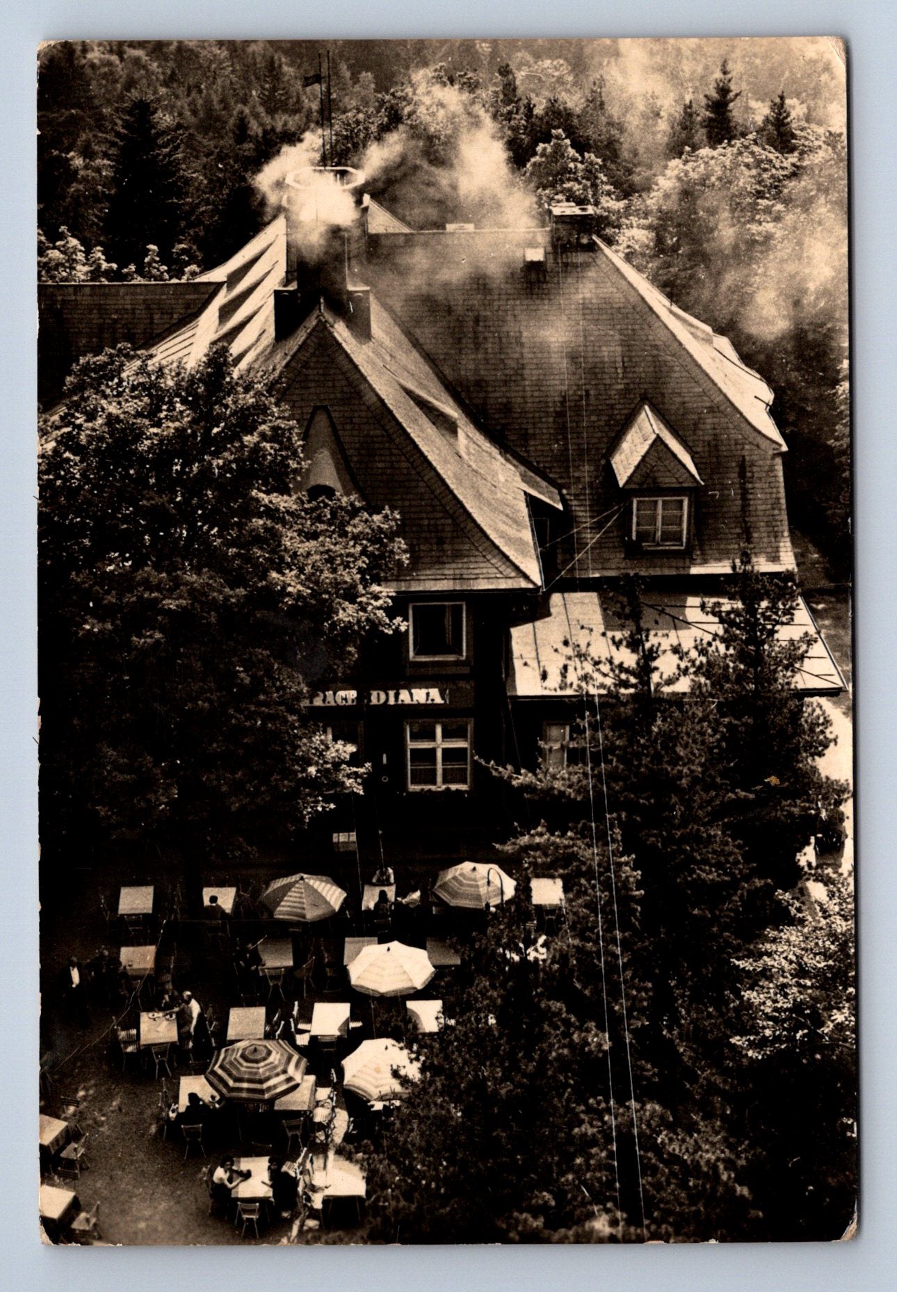Pohlednice Karlovy Vary - restaurace Diana (P991)