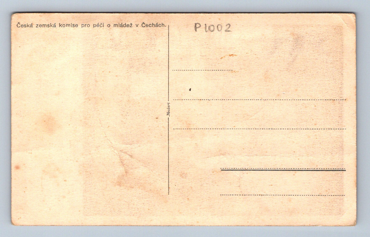 Pohlednice První cesta do školy - podle originálu Quido Mánesa (P1002)