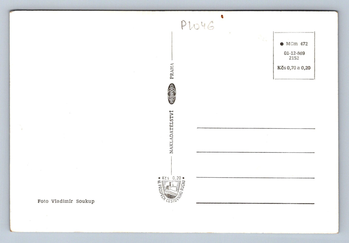 Pohlednice LÁNY - foto Vladimír Soukup (P1046)