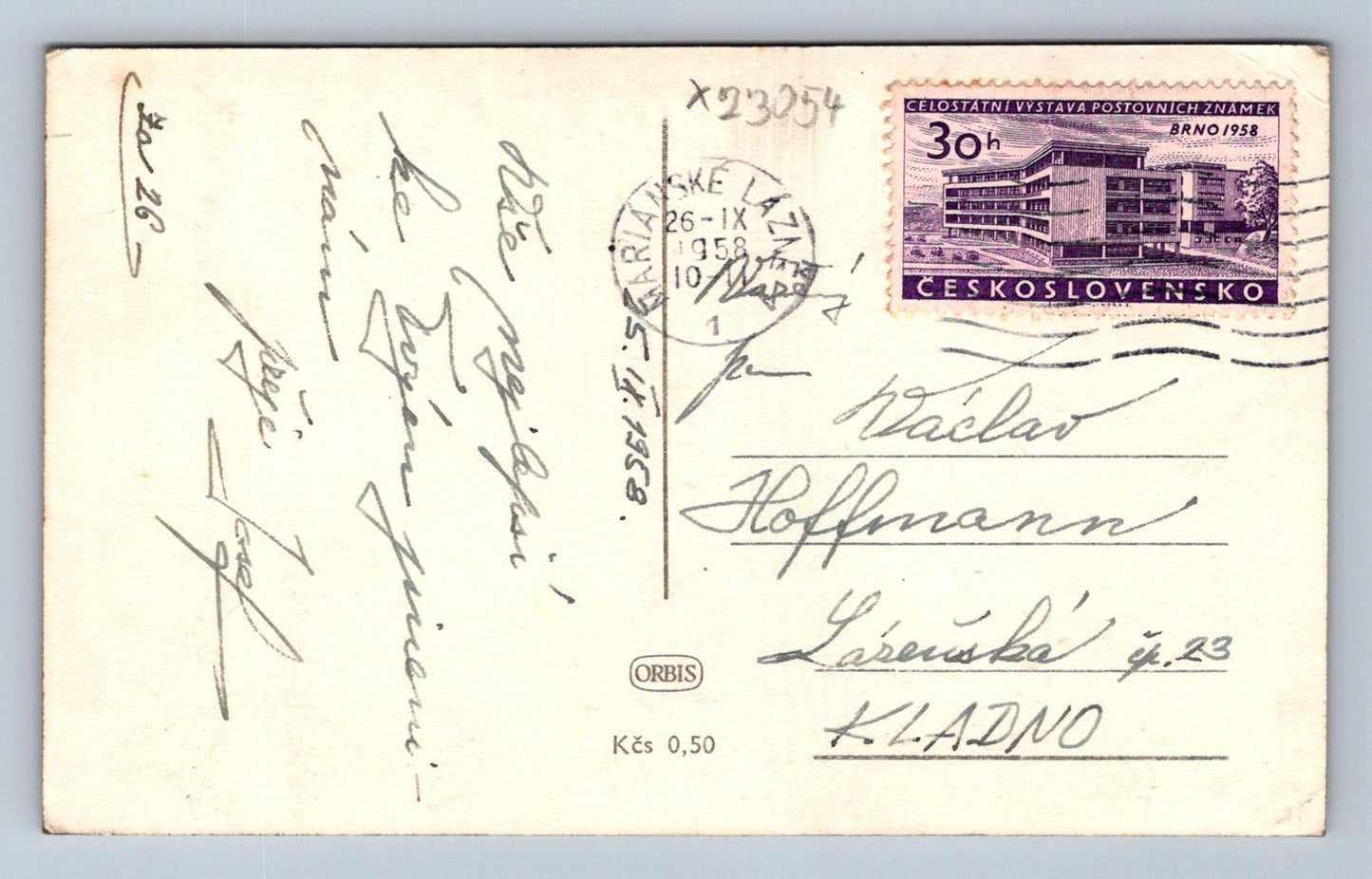 Postcard HEARTWISH WISHES (X23054)