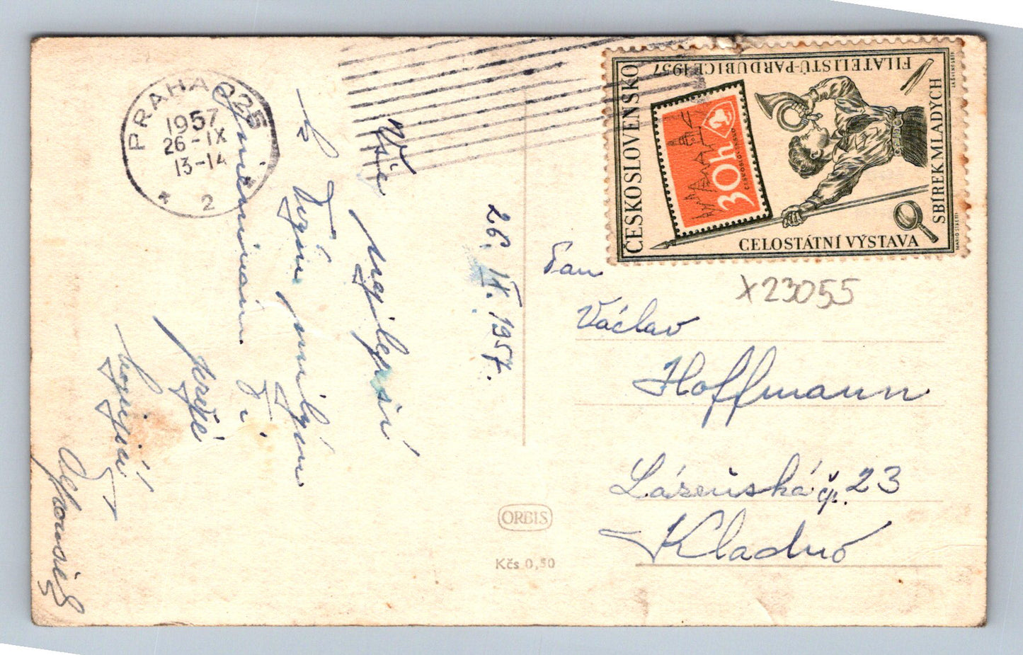 Postcard HEARTWISH WISHES (X23055)