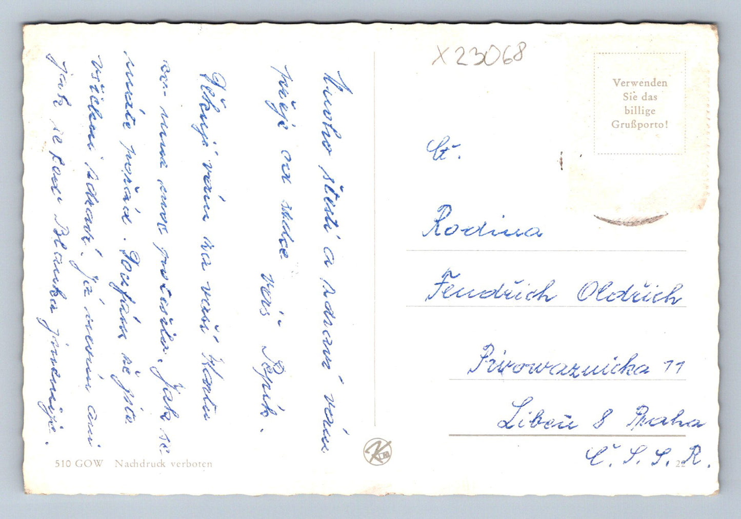 Postcard HAPPY EASTER (X23068)