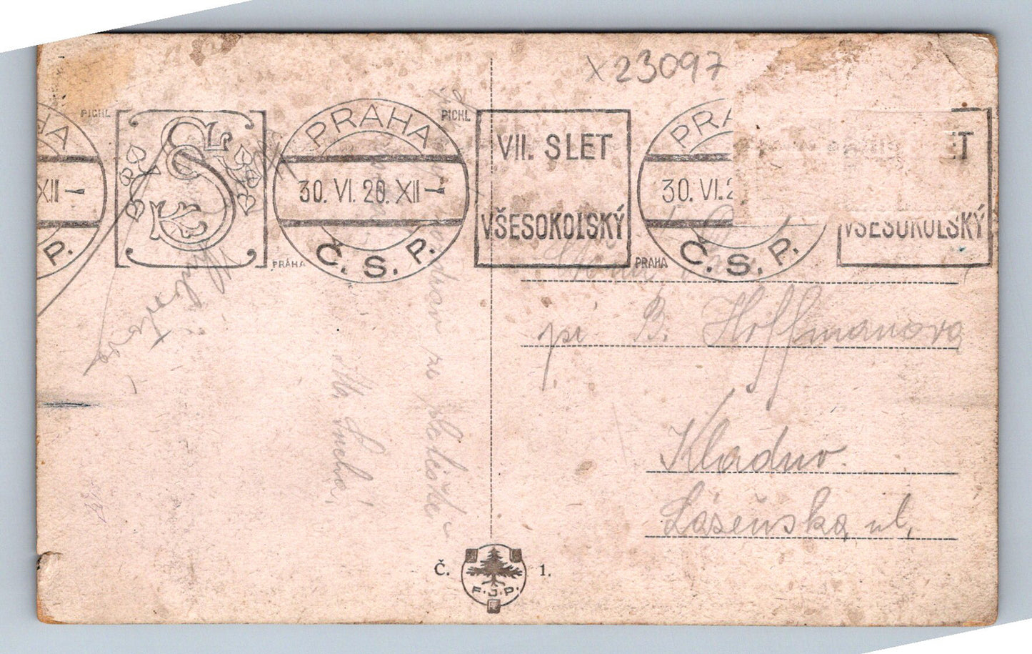 Postcard FALCON (X23097)