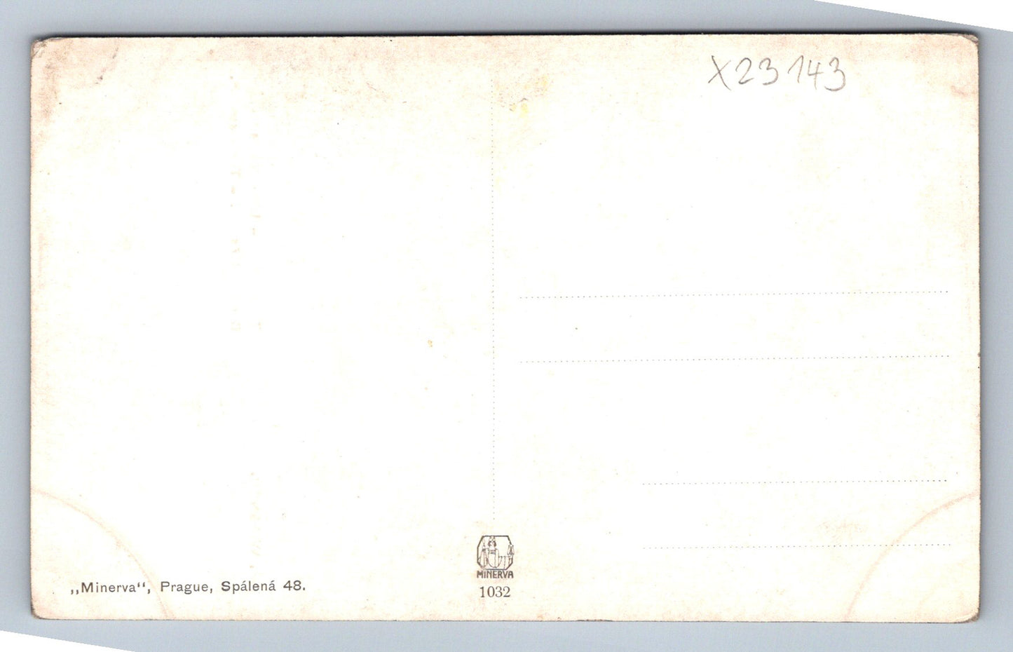 Pohlednice AD. WIESNER ZELENÝ VĚJÍŘ (X23143)