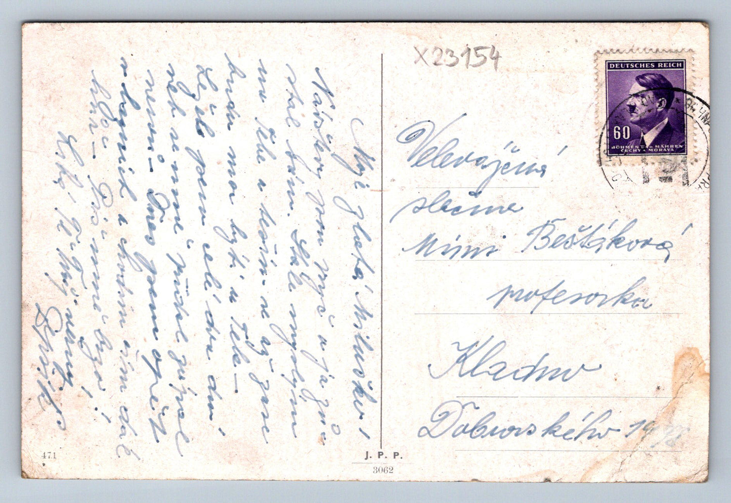 Pohlednice V. HYNAIS ŽENY A ANDĚLÉ (X23154)